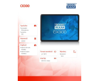 GOODRAM 480GB 2,5'' SATA SSD CX300 - 331890 - zdjęcie 2